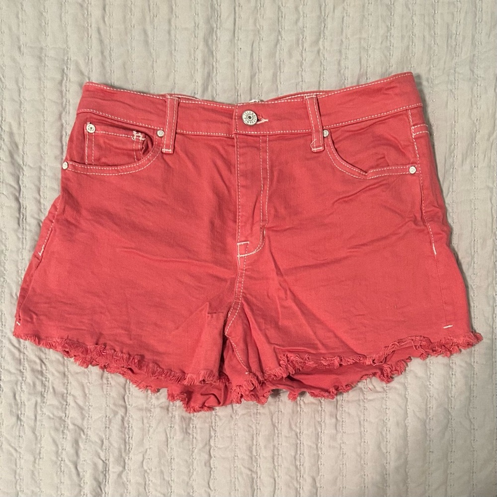 Teen’s 9/29 hot pink denim shorts
